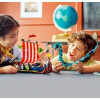 Конструктор LEGO Creator 31132 Корабль викингов и Змей Мидгарда - Изображение №8 — Chaika Market