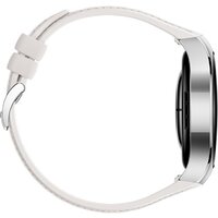 Умные часы Huawei Watch 5 42 мм (серебристый, с белым силиконовым ремешком, международная версия) - Изображение №6 — Chaika Market