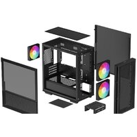 Корпус DeepCool CH360 R-CH360-BKAPE3-G-1 - Изображение №6 — Chaika Market