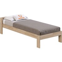 Кровать Домаклево Маруся Сосна 80x200 (натуральный) — Chaika Market