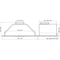 Кухонная вытяжка Elikor Врезной блок 52Н-400-П3Д - Изображение №2 — Chaika Market