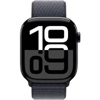 Умные часы Apple Watch Series 10 46 мм (алюминиевый корпус, черный/темно-серый, нейлоновый ремешок) - Изображение №2 — Chaika Market