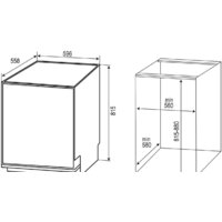 Встраиваемая посудомоечная машина Zigmund & Shtain DW 301.6 - Изображение №6 — Chaika Market