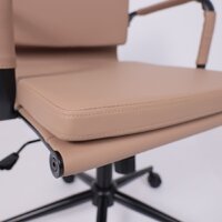 Офисное кресло AksHome Indigo LB (кофейный/черный) - Изображение №11 — Chaika Market