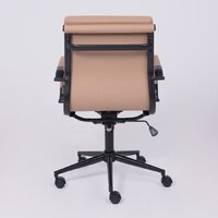 Офисное кресло AksHome Indigo LB (кофейный/черный) - Изображение №6 — Chaika Market