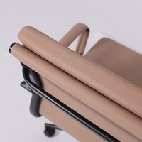 Офисное кресло AksHome Indigo LB (кофейный/черный) - Изображение №9 — Chaika Market