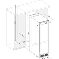 Винный шкаф Dunavox DX-143.468B - Изображение №7 — Chaika Market
