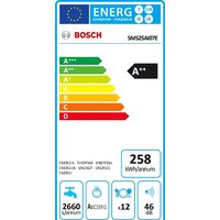 Отдельностоящая посудомоечная машина Bosch SMS25AI07E - Изображение №3 — Chaika Market