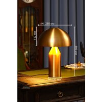 Настольная лампа ArtStyle HT-797G (золото) - Изображение №11 — Chaika Market