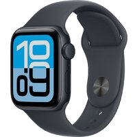 Умные часы Apple Watch SE 3 40 мм (алюминиевый корпус, полуночный/полуночный, спортивный силиконовый ремешок S/M) - Изображение №1 — Chaika Market