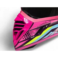 Мотошлем AIM RH855 Fiber Glass Vexo RH855V-BPP-XXXL (XXXL, фиолетовый/розовый) - Изображение №7 — Chaika Market