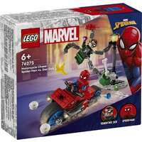 Конструктор LEGO Marvel Super Heroes 76275 Погоня на мотоцикле: Человек-паук против Док Ока — Chaika Market