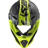 Мотошлем LS2 MX1299 (MX437) Fast Evo Roar (L, черный/зеленый) - Изображение №9 — Chaika Market
