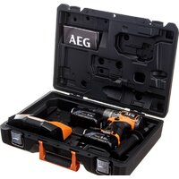 Ударная дрель-шуруповерт AEG Powertools BSB 18C3BL-502C 4935478939 (с 2-мя АКБ 5 Ач, кейс) — Chaika Market