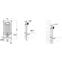 Унитаз подвесной WeltWasser Telbach 004 GL-WT + Marberg 507 SE (белый глянец/хром) - Изображение №6 — Chaika Market