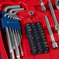 Универсальный набор инструментов Мастак 01-137C (137 предметов) - Изображение №4 — Chaika Market