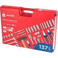 Универсальный набор инструментов Мастак 01-137C (137 предметов) - Изображение №7 — Chaika Market