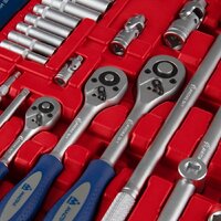 Универсальный набор инструментов Мастак 01-137C (137 предметов) - Изображение №3 — Chaika Market