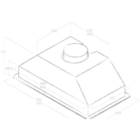 Кухонная вытяжка Elica Era C BL/A/72 - Изображение №4 — Chaika Market