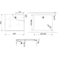 Варочная панель Smeg SI2641DP - Изображение №4 — Chaika Market