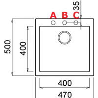 Кухонная мойка Elleci Quadra 102 Light Grey K97 - Изображение №2 — Chaika Market
