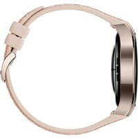 Умные часы Huawei Watch 5 42 мм (песочный, с бежевым силиконовым ремешком, международная версия) - Изображение №6 — Chaika Market