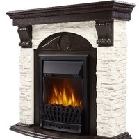 Портал Firelight Torre Classic (камень белый/шпон венге) - Изображение №2 — Chaika Market