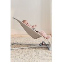 Шезлонг BabyBjorn Bliss 3D Jersey 0061.87 (light beige) - Изображение №7 — Chaika Market