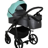 Универсальная коляска Tutis Novo (2 в 1, 236, antracite metalic/mint) — Chaika Market
