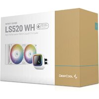 Система жидкостного охлаждения для процессора DeepCool LS520 WH R-LS520-WHAMNT-G-1 - Изображение №3 — Chaika Market