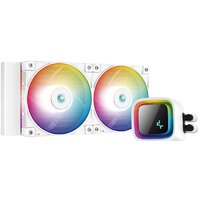 Система жидкостного охлаждения для процессора DeepCool LS520 WH R-LS520-WHAMNT-G-1 — Chaika Market