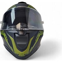 Мотошлем AIM RH365 365-013-XXXL (XXXL, Carbon Renault Green) - Изображение №5 — Chaika Market