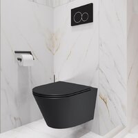 Унитаз подвесной Lauter Longer 2110822 (черный) - Изображение №3 — Chaika Market