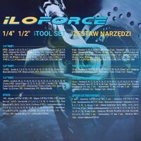 Универсальный набор инструментов ILOforce IF-41421-5(57953) - Изображение №5 — Chaika Market