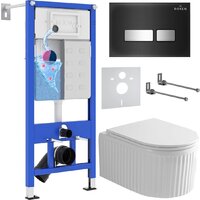 Унитаз подвесной Roxen StounFix Dual Fresh 968297 - Изображение №1 — Chaika Market