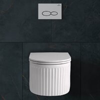 Унитаз подвесной Roxen StounFix Dual Fresh 968297 - Изображение №13 — Chaika Market