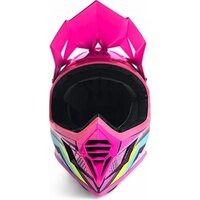 Мотошлем AIM RH855 Fiber Glass Vexo RH855V-BPP-XXL (XXL, фиолетовый/розовый) - Изображение №6 — Chaika Market