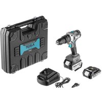 Дрель-шуруповерт Tesla TCD18HD 840374 (с 2-мя АКБ, кейс) - Изображение №10 — Chaika Market