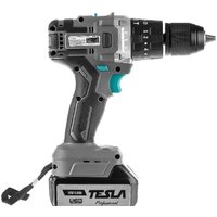 Дрель-шуруповерт Tesla TCD18HD 840374 (с 2-мя АКБ, кейс) - Изображение №3 — Chaika Market