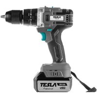 Дрель-шуруповерт Tesla TCD18HD 840374 (с 2-мя АКБ, кейс) - Изображение №2 — Chaika Market