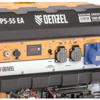 Бензиновый генератор Denzel PS 55 EA - Изображение №4 — Chaika Market