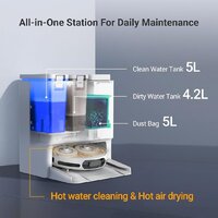 Робот-пылесос Ezviz RS20 Pro (белый) - Изображение №2 — Chaika Market