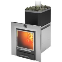 Банная печь Теплодар Русь 12 ЛНЗП Панорама Профи — Chaika Market