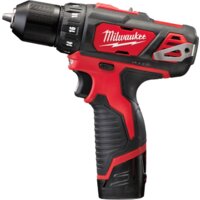 Дрель-шуруповерт Milwaukee M12 BDD-202C 4933441915 (с 2-мя АКБ, кейс) — Chaika Market
