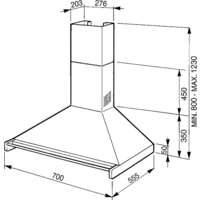 Кухонная вытяжка Smeg KD70XE - Изображение №3 — Chaika Market