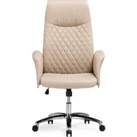 Офисное кресло Woodville Avrora (бежевый/коричневый) - Изображение №3 — Chaika Market