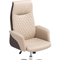 Офисное кресло Woodville Avrora (бежевый/коричневый) - Изображение №6 — Chaika Market