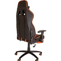 Игровое (геймерское) кресло Меб-ФФ MFG-6016 (черный/оранжевый) - Изображение №4 — Chaika Market