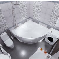 Ванна Triton Сабина 160x160 (с каркасом, экраном и сифоном) - Изображение №5 — Chaika Market