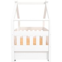 Кровать-тахта ФанДОК 80x160 Ф-141.22 (белый/с ложе) - Изображение №5 — Chaika Market